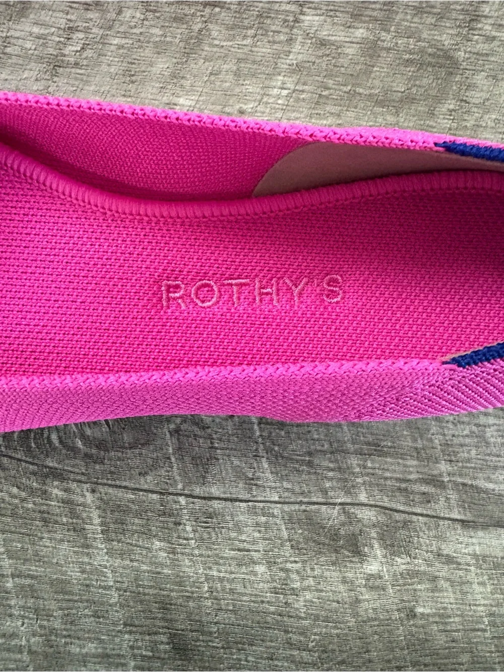 Rothy’s the Flat in dragonfruit size 7.5